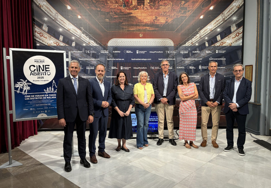 Cine Abierto programa 120 proyecciones gratuitas en todos los distritos de Málaga