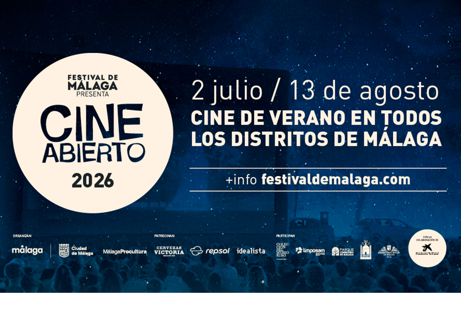 Cine Abierto programa 105 proyecciones gratuitas en todos los distritos de Málaga