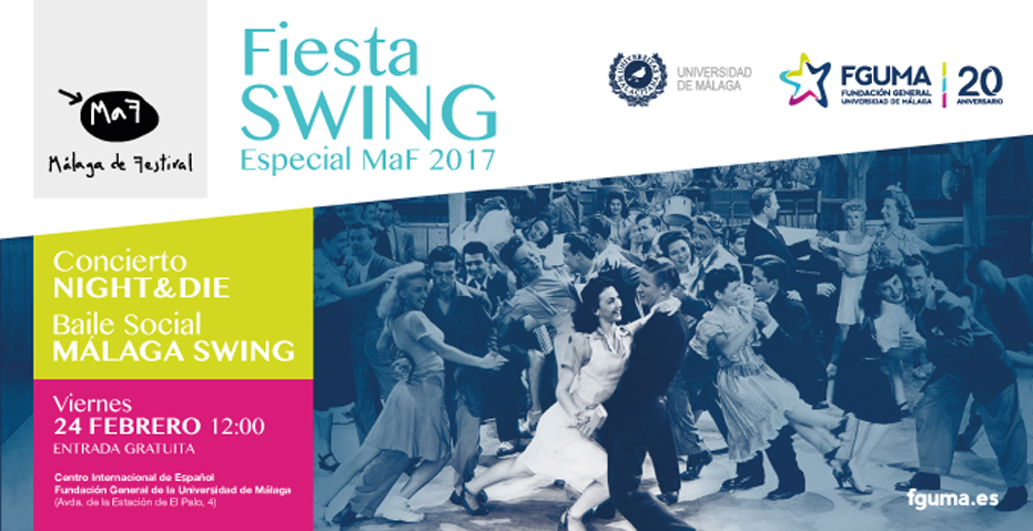 Fiesta Swing: Night&Die y Baile Social Málaga Swing