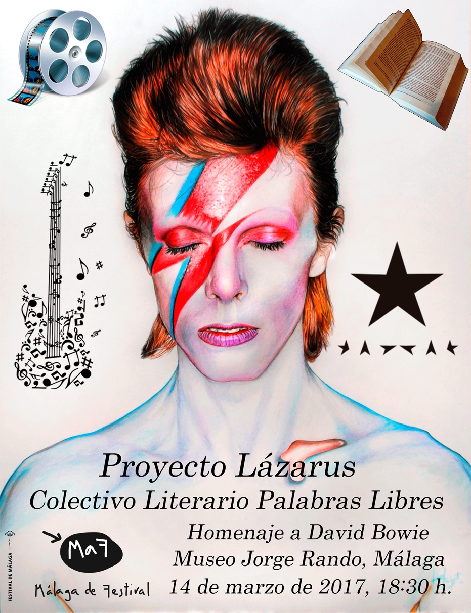 Lázarus, homenaje a David Bowie a cargo del colectivo literario 'Palabras Libres'