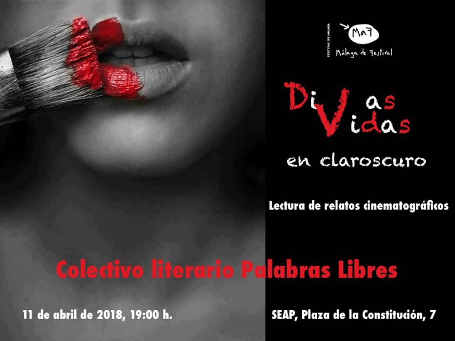 'Divas: vidas en claroscuro', lectura de relatos cinematográficos a cargo del colectivo literario Palabras Libres