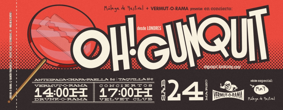 Vermut-O-Rama especial MaF: paellada y concierto de Oh! Gunquit 