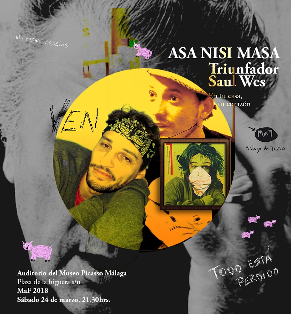 Ciclo 'Playing Picasso II': Asa Nisi Masa, espectáculo de Pablo Contreras y Saul Wes