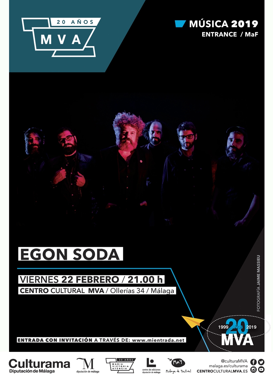 Ciclo 'Entrance' especial MaF: concierto de Egon Soda 