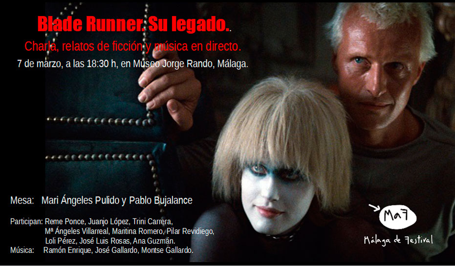 Blade Runner. Su legado. Lectura de microrrelatos con música en directo