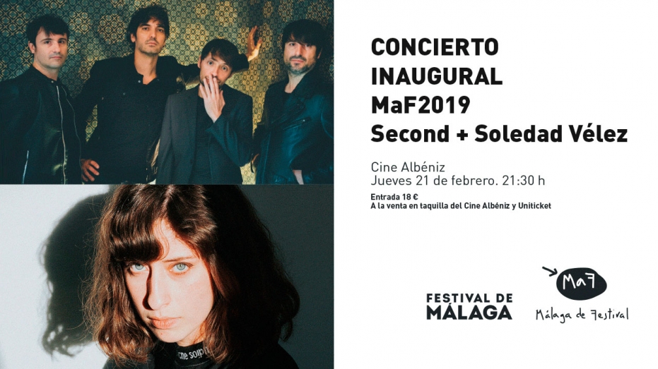 Concierto inaugural MaF 2019: Second y Soledad Vélez