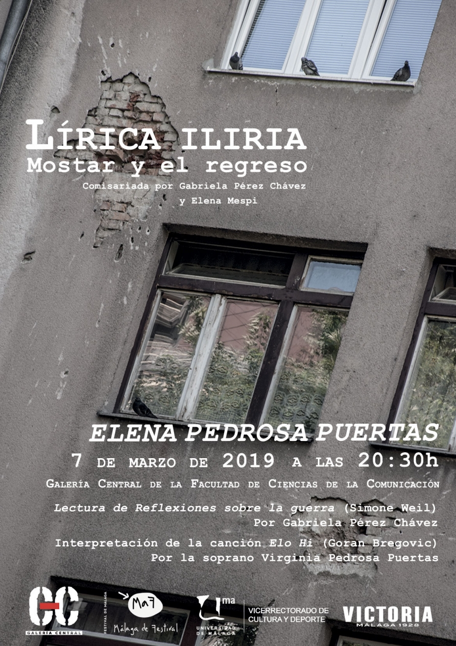 Inauguración de la exposición fotográfica Lírica Iliria: Mostar y el regreso, de Elena Pedrosa