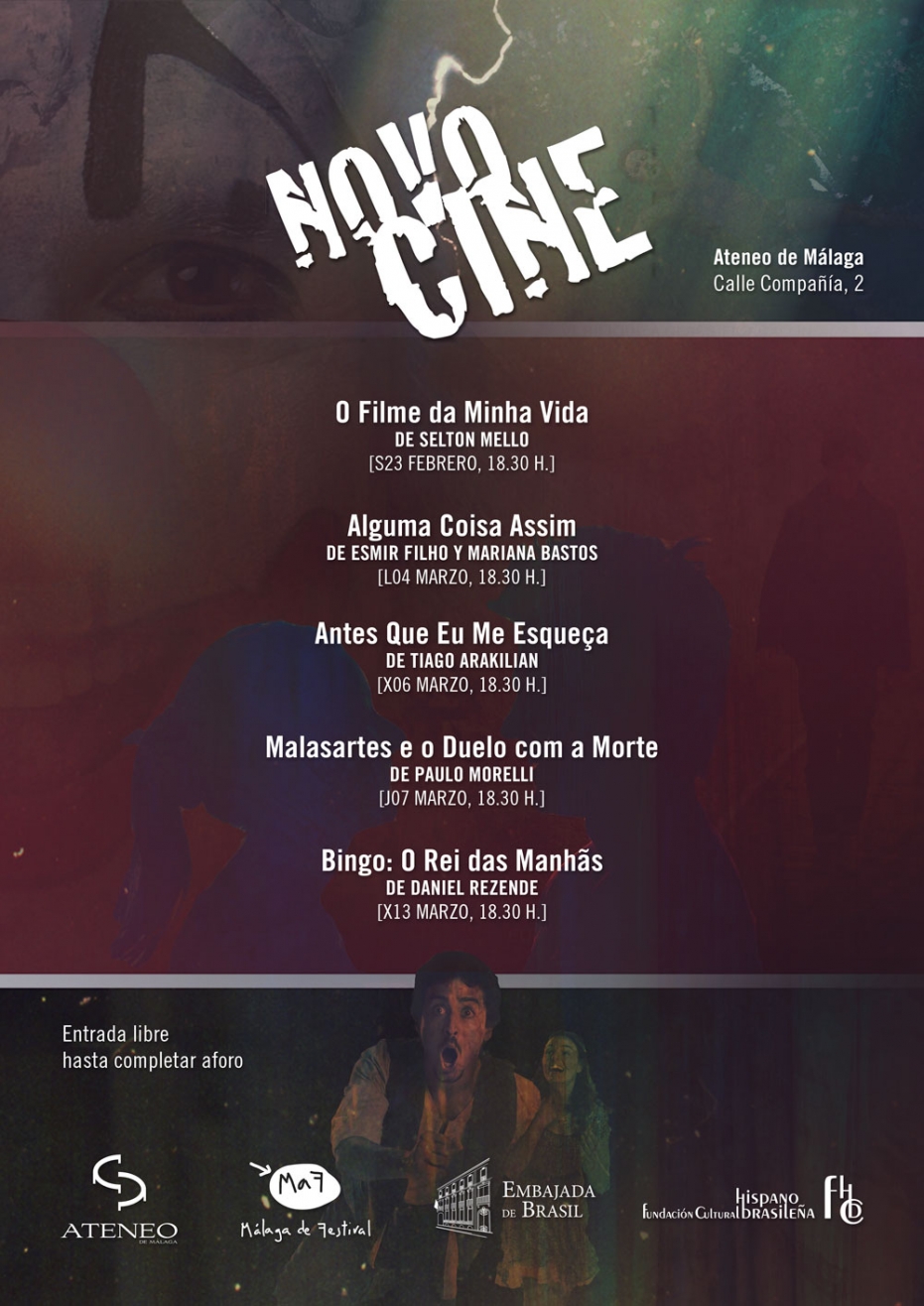 II Ciclo de Cine Novocine: proyección de 'Bingo: O Rei das Manhas', de Daniel Rezende. En colaboración con la Embajada de Brasil y la Fundación Cultural Hispano Brasileña
