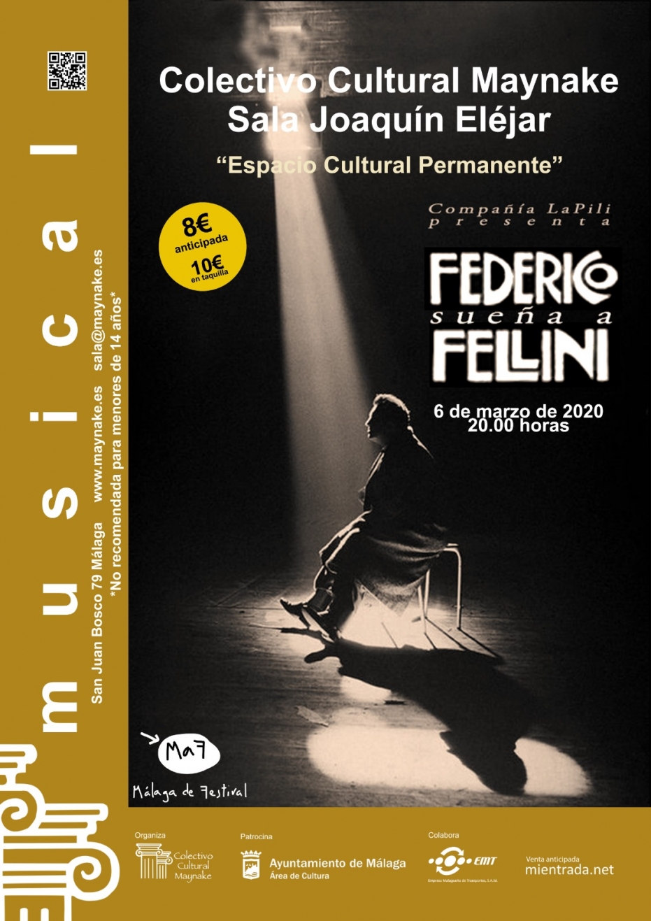 Federico sueña a Fellini, de la compañía LaPili