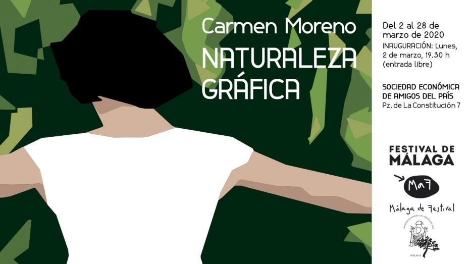 Inauguración de la exposición Naturaleza gráfica, de Carmen Moreno