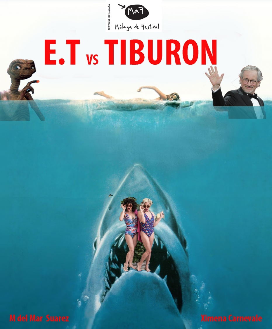 Danza/cine E.T. versus Tiburón, a cargo de Ximena Carnevale y La Chachi 