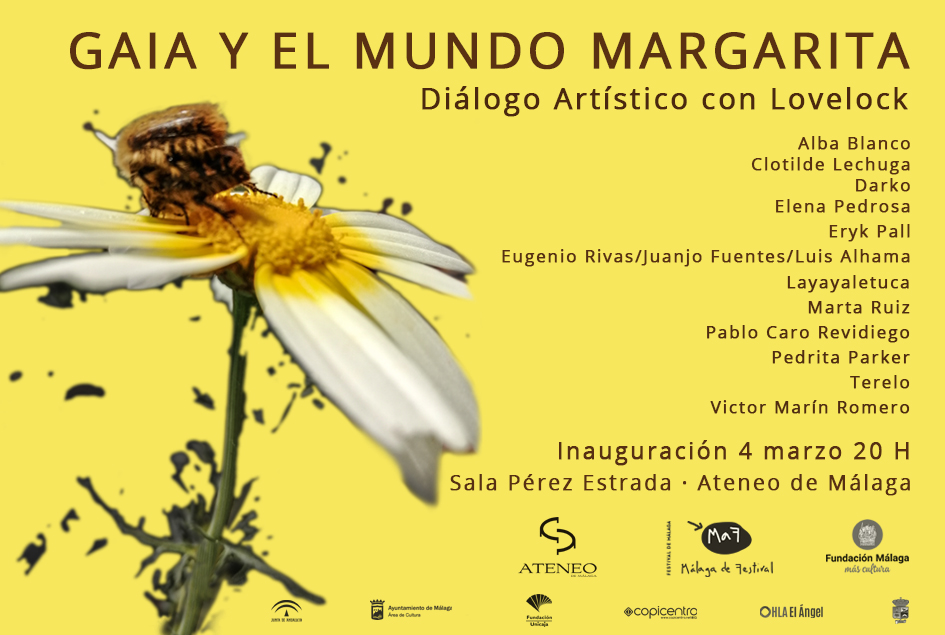 Exposición colectiva 'Gaia y el mundo margarita. Diálogo artístico con James Lovelock'