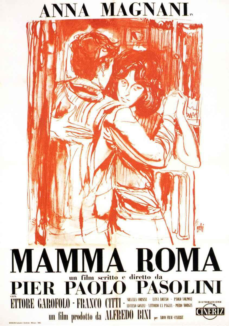 VIII Ciclo ‘Cine con libros’: proyección de ‘Mama Roma’, de Paolo Pasolini
