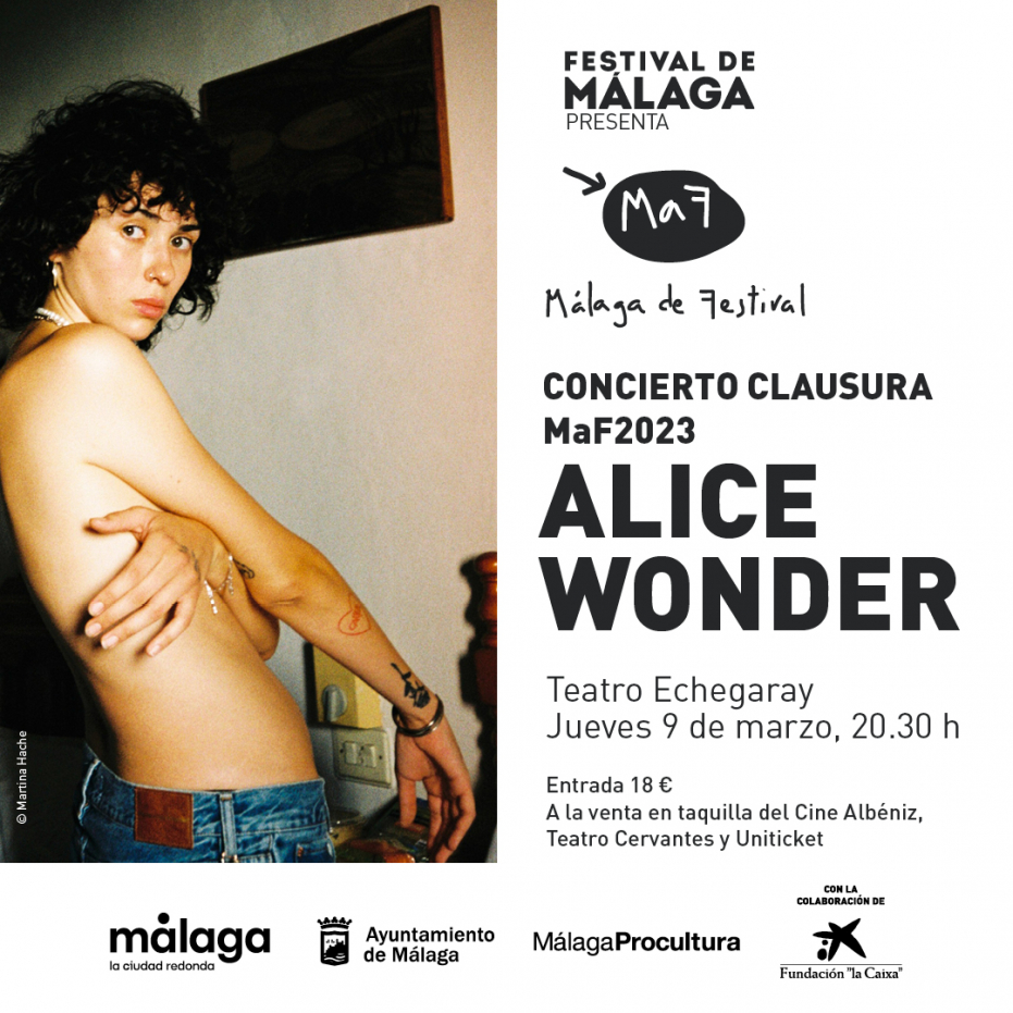Concierto de Clausura MaF 2023: Alice Wonder