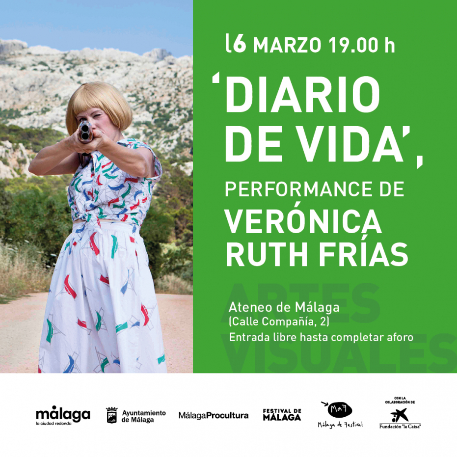 ‘Diario de vida’, performance de Verónica Ruth Frías
