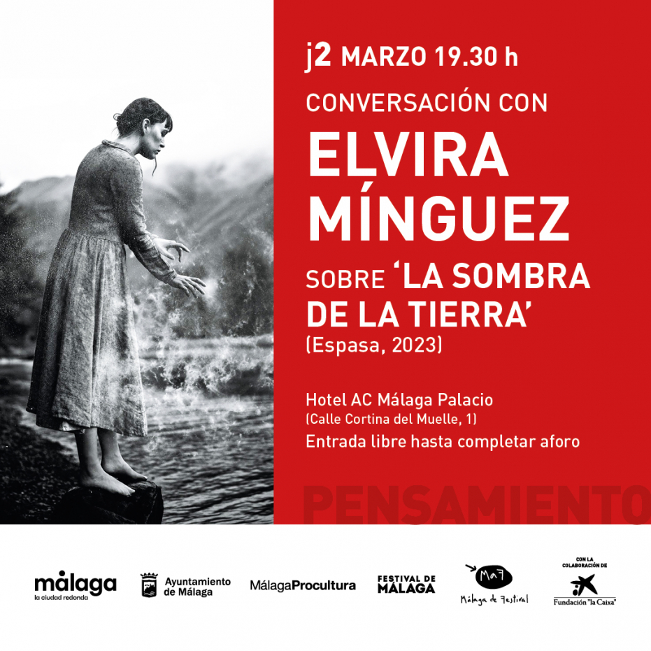 Conversación con Elvira Mínguez sobre ‘La sombra de la tierra’ (Espasa, 2023) 