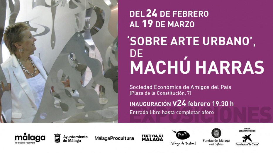 Inauguración de ‘Sobre arte urbano’, de Machú Harras 