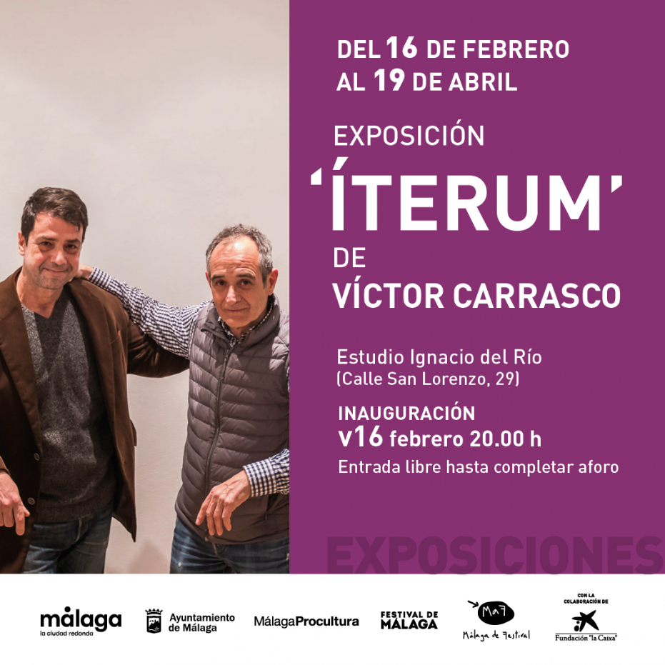 Inauguración de la exposición ‘íterum’, de Víctor Carrasco
