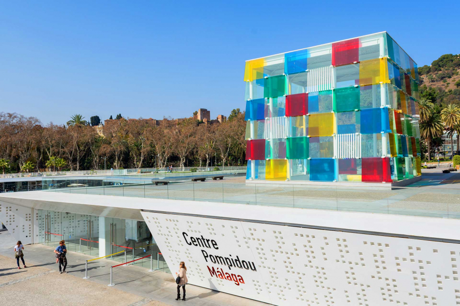 Arvenses, intervención de Marcos Reina en el Centre Pompidou Málaga