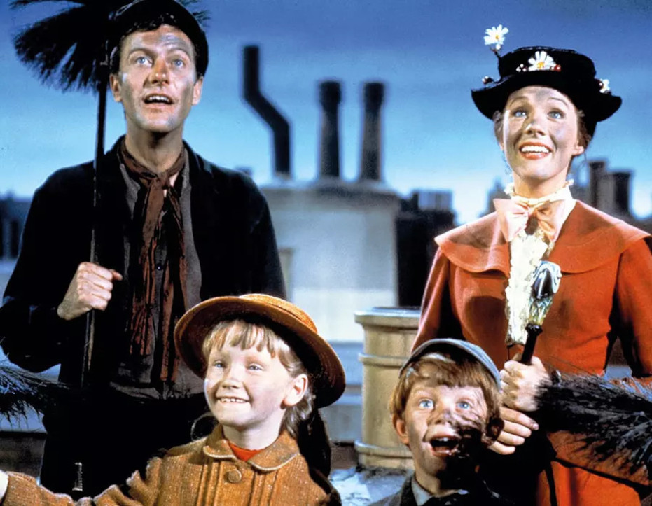 XI Ciclo ‘Cine con libros’: Proyección de 'Mary Poppins', de Robert Stevenson. Especial 60 aniversario de Mary Poppins