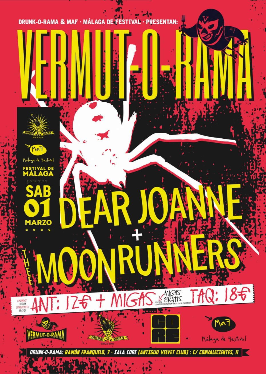 Vermut-O-Rama especial MaF 2025: Dear Joanne + Thee Moon Runners