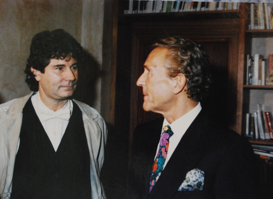 Ciclo '25 del 21'. 'Ser Antonio Gala, Ser Jesús Quintero', acción sonora con la participación de Andrea Quintero y Pedro J. Plaza 
