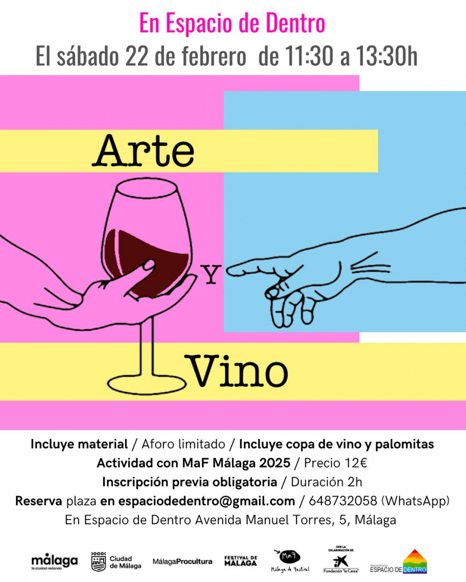 Acción artística ‘Arte y Vino’