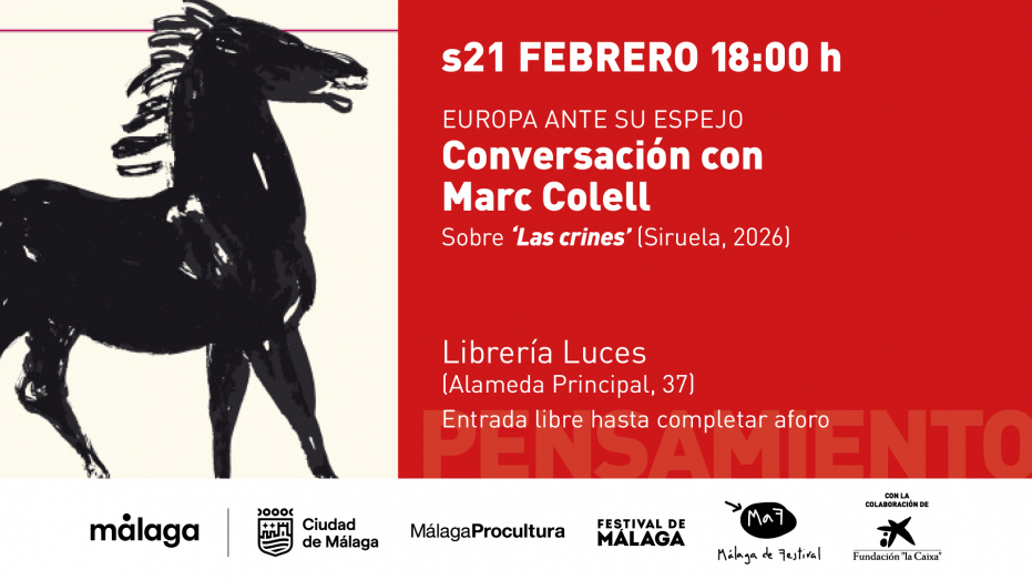 Conversación con Marc Colell sobre 'Las crines' (Siruela, 2026)