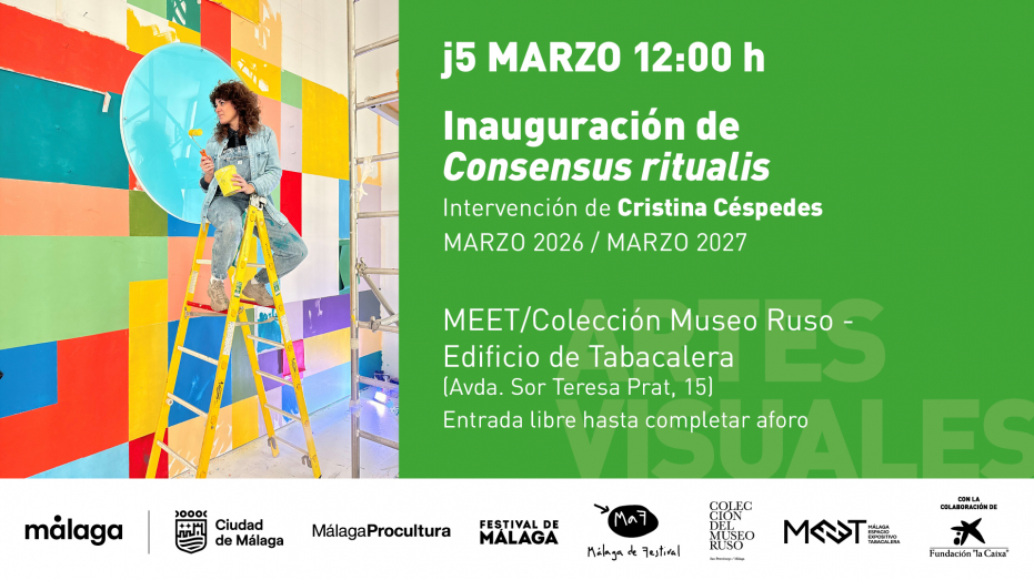 Inauguración de la intervención de Cristina Céspedes, 'Consensus ritualis'