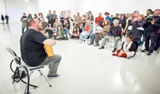 Performance - Intervención del artista El Niño de Elche en el CAC Málaga