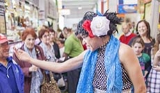 Villapuchero lleva su 'puchero' melódico al mercado de Bailén
