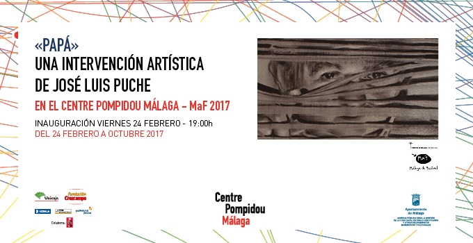 José Luis Puche intervendrá el Centre Pompidou Málaga dentro del MaF 2017