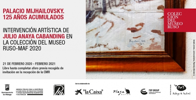 Julio Anaya Cabanding aúna historia y arte en su intervención artística en la colección del Museo Ruso para el MaF 2020