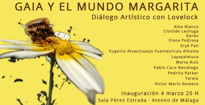 MaF 2020 presenta en Ateneo de Málaga la exposición 'Gaia y Mundo Margarita. Un diálogo artístico con James Lovelock'