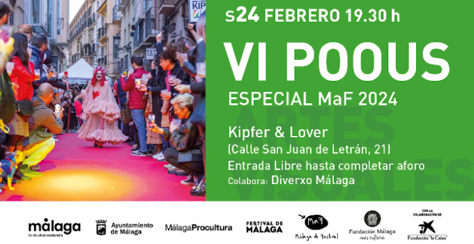 Fundación Málaga patrocina el VI POOUS en colaboración con el MaF: celebrando la diversidad y las libertades sexuales
