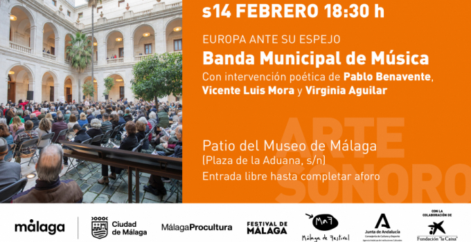 La Banda Municipal de Música y el MaF programan un concierto que contará con intervenciones poéticas