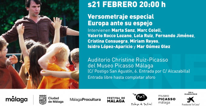 Versometraje especial ‘Europa ante su espejo' y la conversación entre Andrea Rizzi y Sami Nair, actividades del Museo Picasso Málaga dentro del MaF