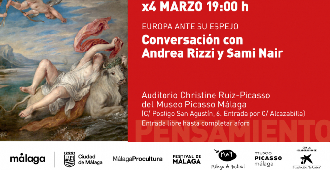 Museo Picasso Málaga alberga la conversación entre Andrea Rizzi y Sami Nair sobre el futuro de Europa