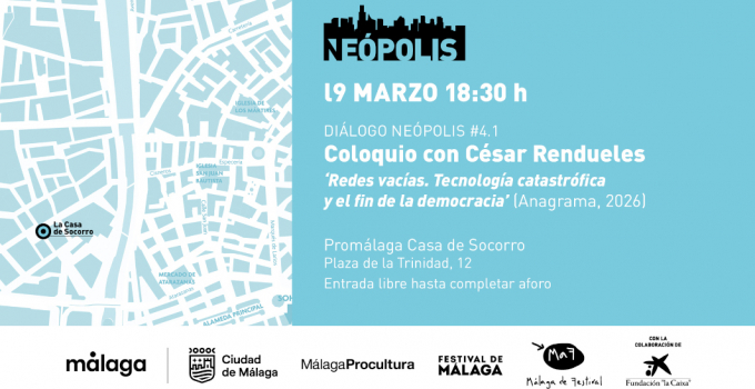 El Festival de Málaga aborda en Neópolis la relación entre tecnología, identidad y pensamiento crítico 
